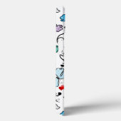 Floral Valentine Muster Case-Mate iPhone Hülle (Rückseite / Rechts)