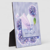 Floral Verließ Ihre Karten und Geschenke hier Fotoplatte (Seite)