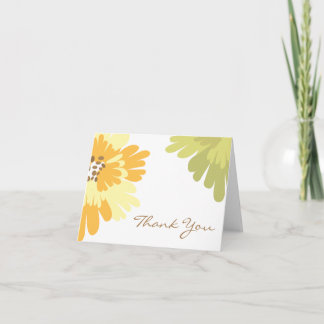 Floral Vielen Dank Karte