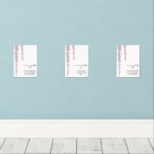 Floral Vine Ramadan Wall Art – Dua Set (Holzboden)