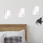 Floral Vine Ramadan Wall Art – Dua Set (Schlafzimmer)