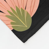 Floral Vintag Beautiful Trendy Collection Fleecedecke (Ecke)