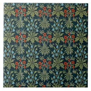Floral Vintag Carnation Bluebell John Henry Dearl Fliese
