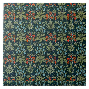 Floral Vintag Carnation Bluebell John Henry Dearl Fliese