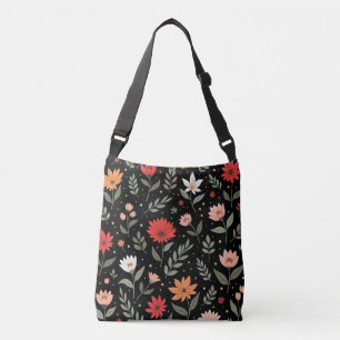 Floral Vintag Schöne moderne Sammlung Tragetaschen Mit Langen Trägern