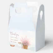 Floral Vintages Fahrrad Engagement Party Vielen Da Geschenkschachtel (Geöffnet)