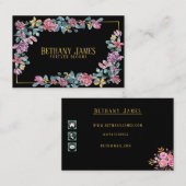 Floral - Visitenkarte (Vorne/Hinten)