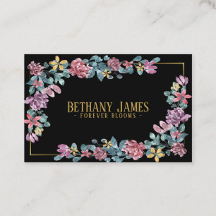 Floral - Visitenkarte