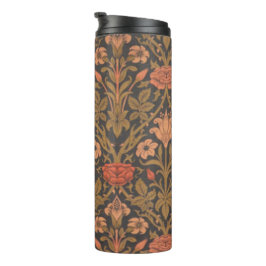 Floral W. Morris Muster Thermal Tumbler Thermosbecher
