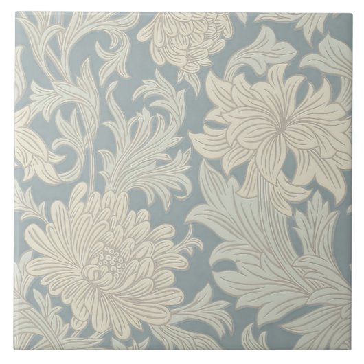 Floral Wall Deco Art Nouveau Wilhelm Morris Fliese (Vorderseite)