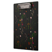 Floral Wallroll - Dunkel Klemmbrett (Links)