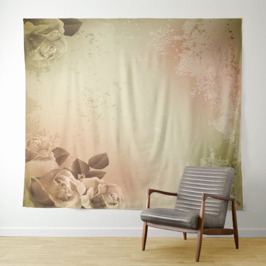 floral wandteppich (Beispiel (Horizontal))