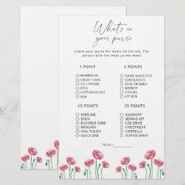 Floral, was in deinem Handtaschenspiel ist