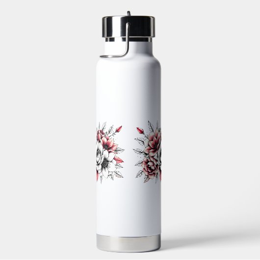 Floral Wasser Flasche (rechts)