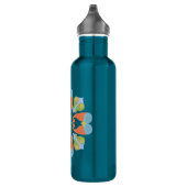 Floral Wasser Flasche Edelstahlflasche (Rechts)