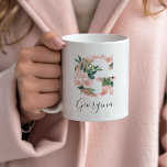 Floral Wasserfarbe Erste Tasse - G<br><div class="desc">Gib diese wunderschöne Tasse als Geschenk an dein Brautparty,  deine Mutter oder deinen Freund!!</div>