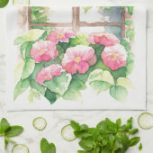 Floral Wasserfarbe gestrichen Arch Geschirrtuch (Gefaltet)