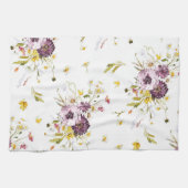 Floral Wasserfarbe Küchentücher (Horizontal)