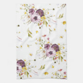 Floral Wasserfarbe Küchentücher (Vertikal)