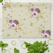 Floral Wasserfarbe Küchentücher (Gefaltet)