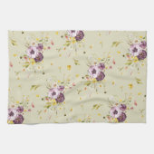 Floral Wasserfarbe Küchentücher (Horizontal)