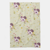 Floral Wasserfarbe Küchentücher (Vertikal)