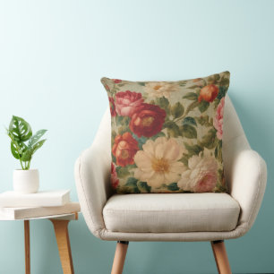 Floral Wasserfarbe Vintag Moderne Sammlung Kissen