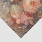 Floral Watercolor Alice Rabbit Fantasy Decoupage Seidenpapier (Ausschnitt)