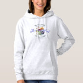 Floral Watercolor Beautiful Scripture Hoodie (Vorderseite)