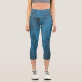 Floral Watercolor Beste Leggings für Springtime (Vorderseite)