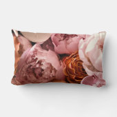 Floral Watercolor Botanical Pillow Lendenkissen (Rückseite)