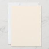 Floral Watercolor Daughter Graduation Poem Card (Rückseite)