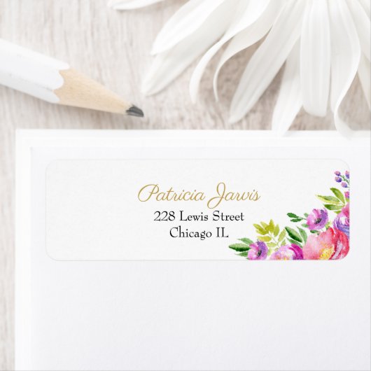 Floral Watercolor Elegante (Insitu)