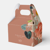 Floral Watercolor Geschenkschachtel (Rückseite)