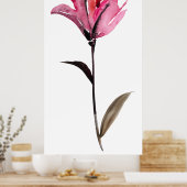 Floral Watercolor II Poster (Küche)