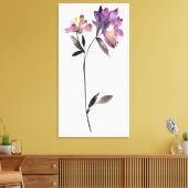 Floral Watercolor III Leinwanddruck (Insitu (Wohnzimmer))