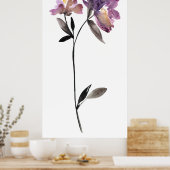 Floral Watercolor III Poster (Küche)