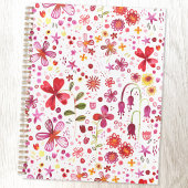 Floral Watercolor Modernes Muster Planer