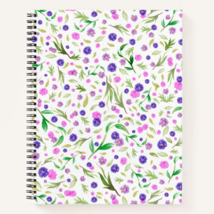Floral Watercolor Notebook Journal für Mamas Notizblock