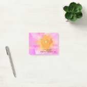 Floral Watercolor Post it Notes Post-it Klebezettel (Büro)
