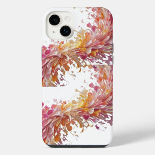 Floral Wave Elegance - Vibrant Petal Art iPhone 14 Plus Hülle