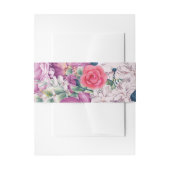 Floral Wedding Bly Band (Vorderseite Beispiel)