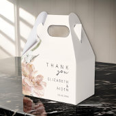 Floral Wedding Box Geschenkschachtel