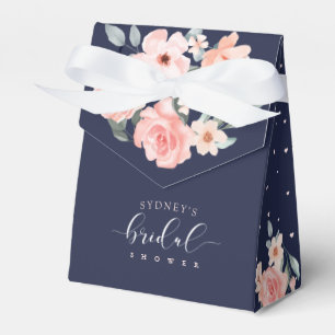 Floral Wedding Dress Navy Brautparty Fevor Box Geschenkschachtel