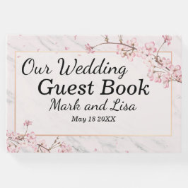 Floral Wedding Guest Book Gästebuch
