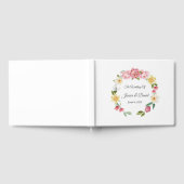 Floral Wedding Guest Book Gästebuch (Voll)