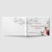 Floral Wedding Guest Book Gästebuch (Voll)