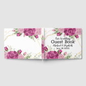 Floral Wedding Guest Book Gästebuch (Voll)