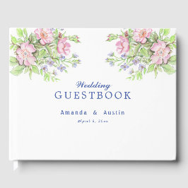 Floral Wedding Guestbook Gästebuch