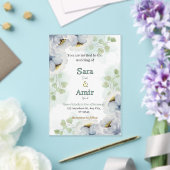 Floral wedding Invitation  Acryleinladungen (In Situ (Hochzeit))